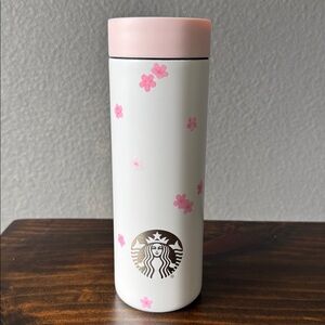 NEW Starbucks MiiR Limited Ed. 🌸 Cherry Blossoms 🌸 16oz Stainless Steel Tumbler